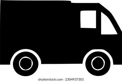 delivery truck icon icon, sign, symbol, vector, art