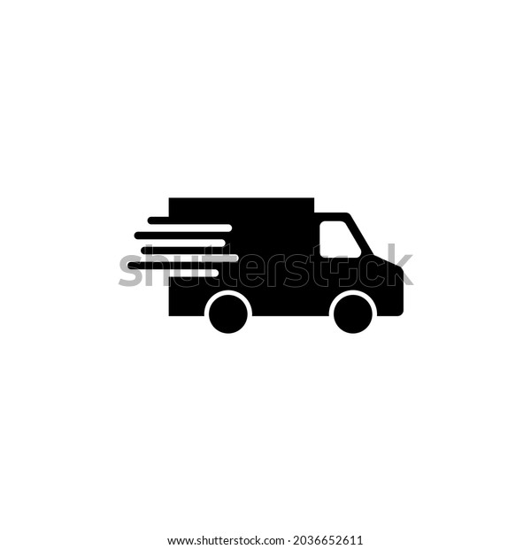 Delivery truck icon. Delivery truck sign and symbol.\
Shipping fast delivery\
icon