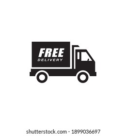 delivery truck icon symbol sign vector