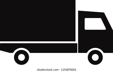 delivery truck icon vector
