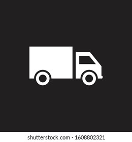 Delivery Truck Icon Vector Design Logo Template
