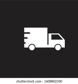 Delivery Truck Icon Vector Design Logo Template