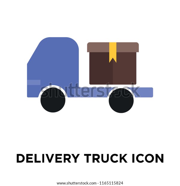 Delivery truck icon\
vector isolated on white background, Delivery truck transparent\
sign , delivery\
symbols