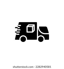 delivery truck icon. delivery truck icon vector. Delivery truck symbol