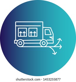  Delivery Truck icon for your project
