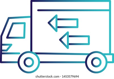 Delivery Truck icon for your project
