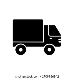 Delivery truck icon,vector illustration. Flat design style. vector delivery truck icon illustration isolated on White background, delivery truck icon Eps10.