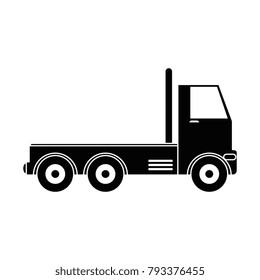 delivery truck isolated icon