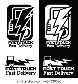 delivery truck logo