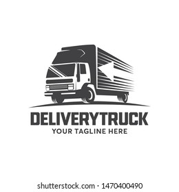 Delivery Truck Logo Design Template Inspiration