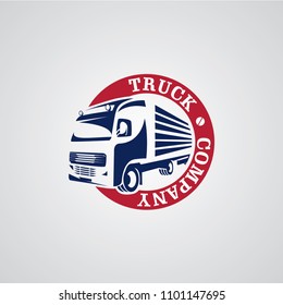 Delivery Truck Logo Designs Template