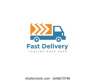 Delivery Truck Logo Icon Design Vector