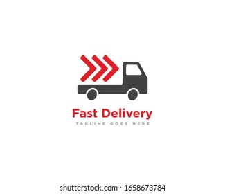 Delivery Truck Logo Icon Design Vector