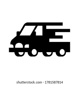 Delivery Truck Logo. Icon design. Template elements