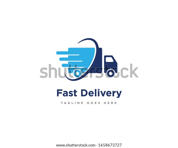 Delivery Truck Logo Icon
Design Vector