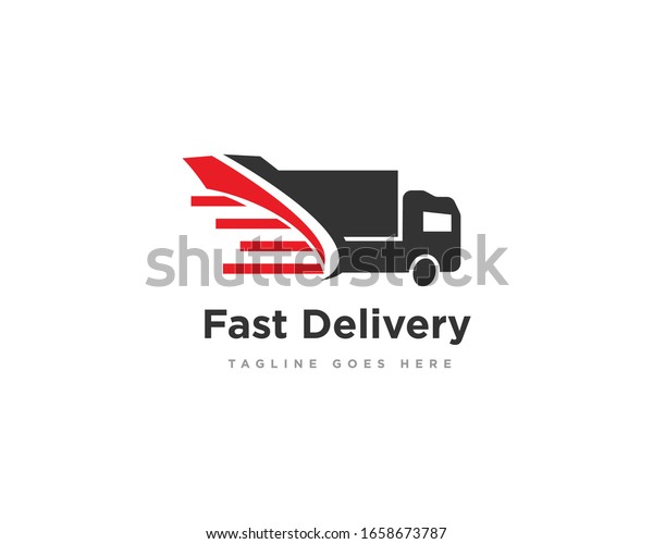 Delivery Truck Logo Icon\
Design Vector