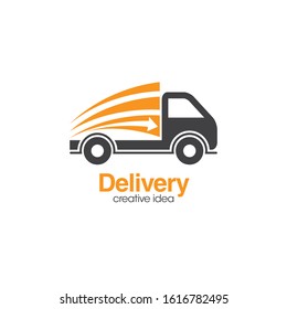 Delivery Truck Logo And Icon Vector Template