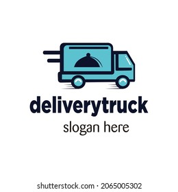 Delivery truck Logo Template Vector Design, Emblem, Design Concept, Creative Symbol, Icon,truck
