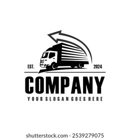 delivery truck logo , transportation logo