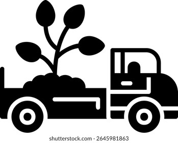Delivery Truck New Creative Vector Icon Design