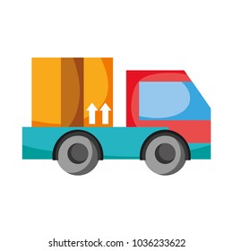 delivery truck service with business package