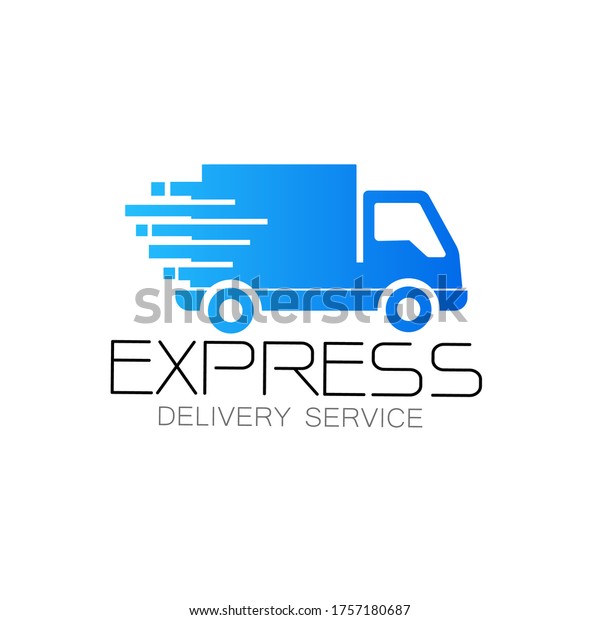 Delivery\
Truck service icon vector. Transportation\
sign