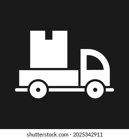 Delivery, truck, shipping icon vector image. Can also be used for Delivery and logistics. Suitable for use on web apps, mobile apps and print media.