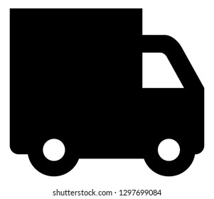 Delivery Truck Shipping Vector Icon