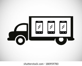 Delivery Truck Smart phone