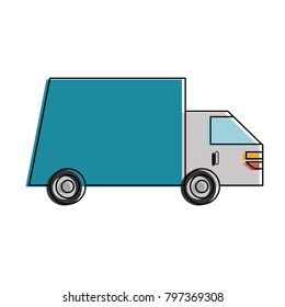 Delivery Truck Symbol