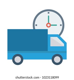 delivery truck time 