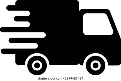 Delivery Truck, Van Transportation Icon