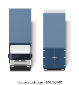 delivery truck vector