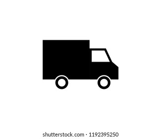 delivery truck vector icon