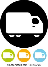 Delivery truck – Vector icon