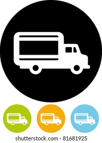 Delivery truck – Vector icon