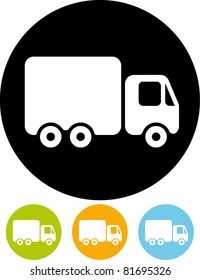 Delivery truck – Vector icon