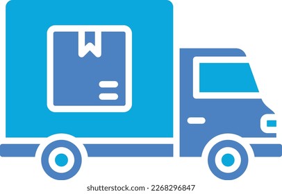 Delivery Truck vector icon. Can be used for printing, mobile and web applications.