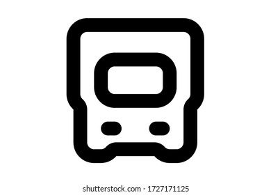 Delivery truck vector icon. Cargo van,logistic symbol. Flat vector sign isolated on white background. Simple vector illustration for graphic and web design.