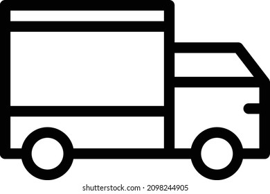 Delivery Truck Vector Icon Desing Illustration