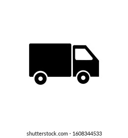 delivery truck vector icon eps 10