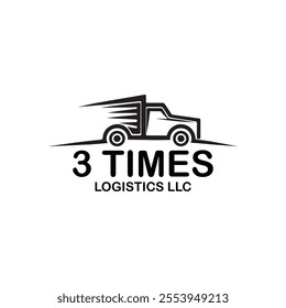 Delivery Truck Vector Logo Design
