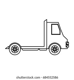 Delivery truck vehicle