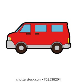Delivery truck vehicle