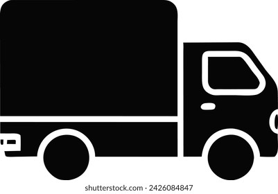 Delivery trucks come in many sizes and shapes. Depends on the package being transported.