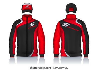 Delivery Uniform,Jacket And Cap Templates Design, Corporate Work Shirts.