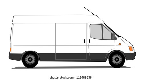 Delivery van