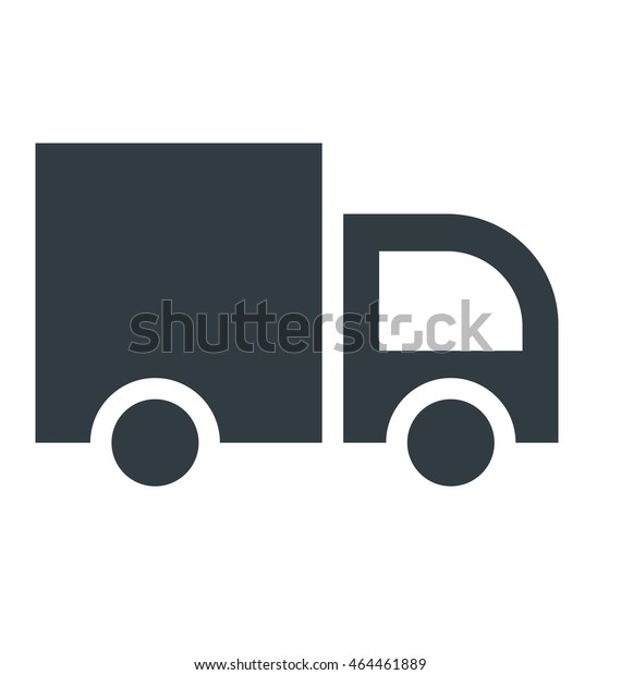 Delivery Van Colored Vector\
Icon