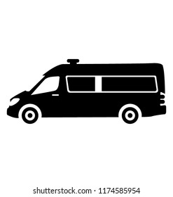 
Delivery van having four wheels, commercial vehicle 
