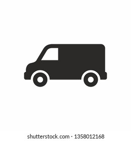 Delivery van icon